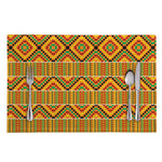 Ethnic Kente Pattern Print Placemat