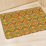 Ethnic Kente Pattern Print Polyester Doormat