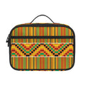 Ethnic Kente Pattern Print Portable Lunch Bag