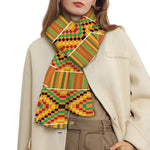 Ethnic Kente Pattern Print Scarf