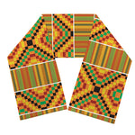Ethnic Kente Pattern Print Scarf