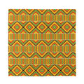Ethnic Kente Pattern Print Silk Bandana