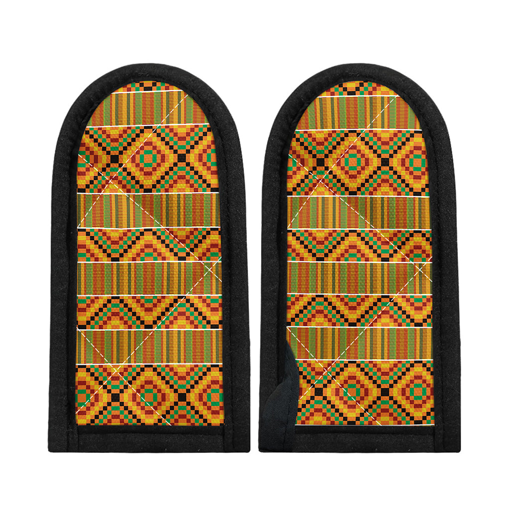 Ethnic Kente Pattern Print Skillet Handle Cover