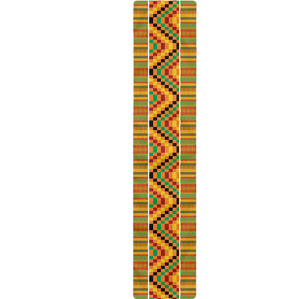 Ethnic Kente Pattern Print Table Runner