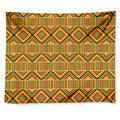 Ethnic Kente Pattern Print Tapestry