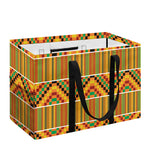 Ethnic Kente Pattern Print Utility Tote Bag