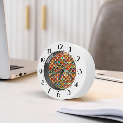 Ethnic Mandala Bohemian Pattern Print Alarm Clock