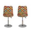 Ethnic Mandala Bohemian Pattern Print Bar Stool Covers