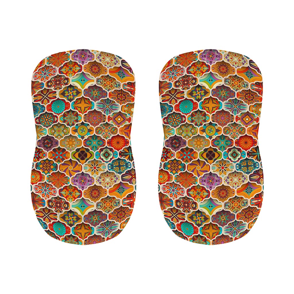 Ethnic Mandala Bohemian Pattern Print Bar Stool Covers
