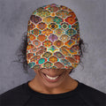Ethnic Mandala Bohemian Pattern Print Baseball Cap