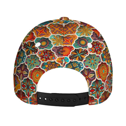 Ethnic Mandala Bohemian Pattern Print Baseball Cap