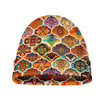Ethnic Mandala Bohemian Pattern Print Beanie