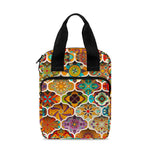 Ethnic Mandala Bohemian Pattern Print Bible Tote Bag