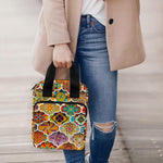Ethnic Mandala Bohemian Pattern Print Bible Tote Bag