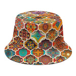 Ethnic Mandala Bohemian Pattern Print Bucket Hat