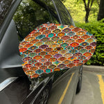 Ethnic Mandala Bohemian Pattern Print Car Side Mirror Covers