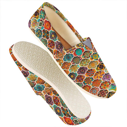 Ethnic Mandala Bohemian Pattern Print Casual Shoes