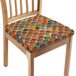 Ethnic Mandala Bohemian Pattern Print Chair Cushion Cover