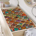 Ethnic Mandala Bohemian Pattern Print Changing Pad Cover