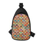 Ethnic Mandala Bohemian Pattern Print Chest Bag
