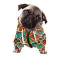 Ethnic Mandala Bohemian Pattern Print Dog Zip Up Hoodie