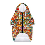 Ethnic Mandala Bohemian Pattern Print Dog Zip Up Hoodie