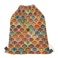 Ethnic Mandala Bohemian Pattern Print Drawstring Bag