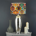 Ethnic Mandala Bohemian Pattern Print Drum Lamp Shade