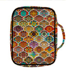 Ethnic Mandala Bohemian Pattern Print Front Pocket Bible Bag