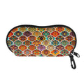 Ethnic Mandala Bohemian Pattern Print Glasses Case