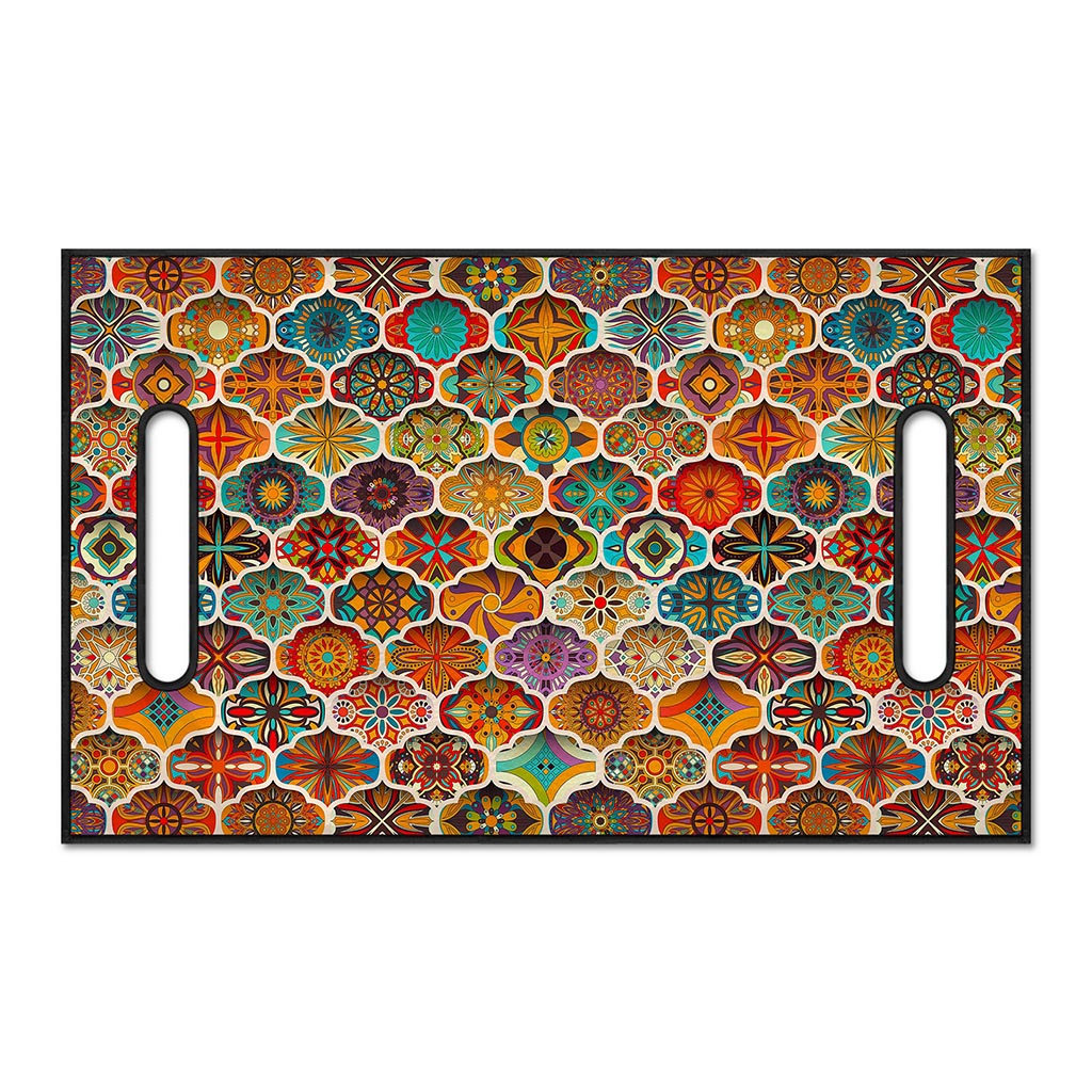 Ethnic Mandala Bohemian Pattern Print Golf Cart Seat Cover