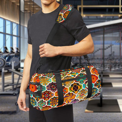 Ethnic Mandala Bohemian Pattern Print Gym Bag