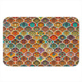 Ethnic Mandala Bohemian Pattern Print Indoor Door Mat