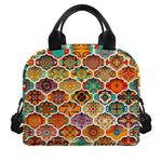 Ethnic Mandala Bohemian Pattern Print Insulated Lunch Bag