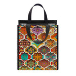 Ethnic Mandala Bohemian Pattern Print Insulated Lunch Tote