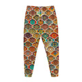 Ethnic Mandala Bohemian Pattern Print Jogger Pants