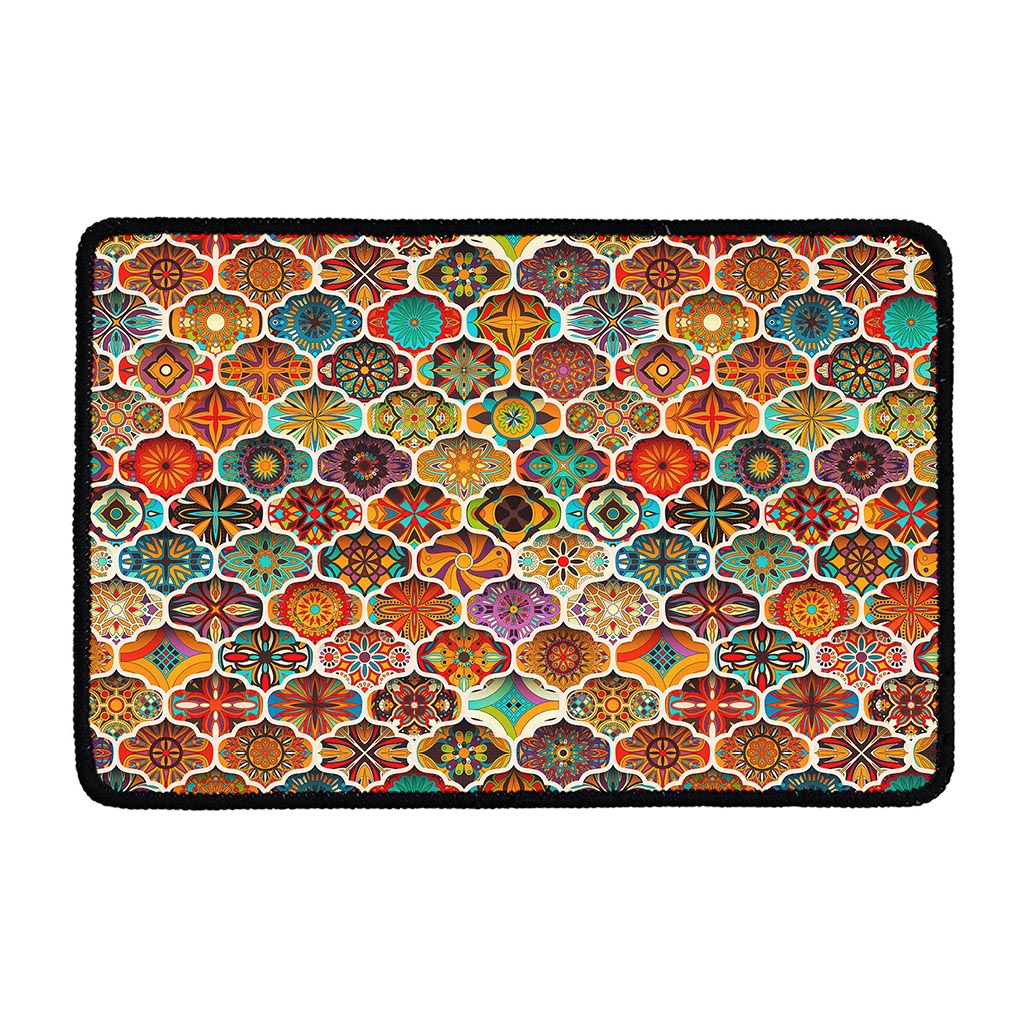 Ethnic Mandala Bohemian Pattern Print Kitchen Mat