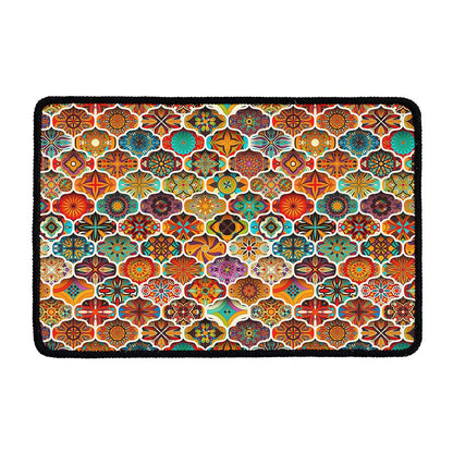 Ethnic Mandala Bohemian Pattern Print Kitchen Mat