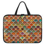 Ethnic Mandala Bohemian Pattern Print Laptop Sleeve With Handle