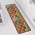 Ethnic Mandala Bohemian Pattern Print Long Kitchen Mat