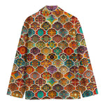 Ethnic Mandala Bohemian Pattern Print Men's Blazer