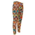 Ethnic Mandala Bohemian Pattern Print Men's Compression Pants