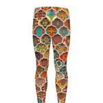 Ethnic Mandala Bohemian Pattern Print Men's leggings