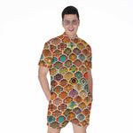 Ethnic Mandala Bohemian Pattern Print Men's Rompers