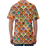 Ethnic Mandala Bohemian Pattern Print Men's Velvet T-Shirt