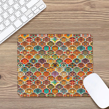 Ethnic Mandala Bohemian Pattern Print Mouse Pad