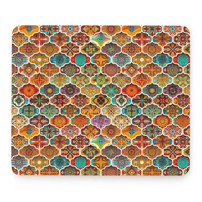 Ethnic Mandala Bohemian Pattern Print Mouse Pad