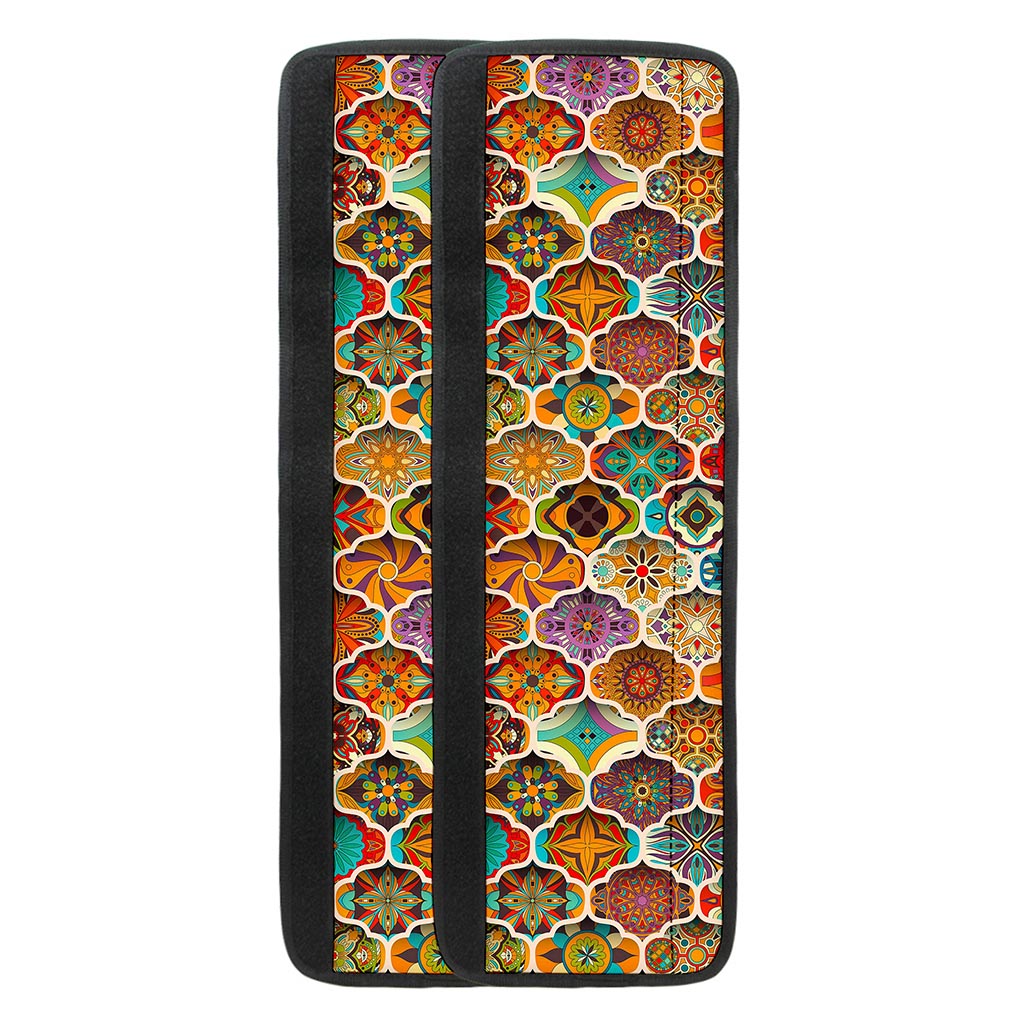 Ethnic Mandala Bohemian Pattern Print Refrigerator Handle Covers