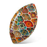 Ethnic Mandala Bohemian Pattern Print Rugby Ball