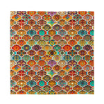 Ethnic Mandala Bohemian Pattern Print Silk Bandana